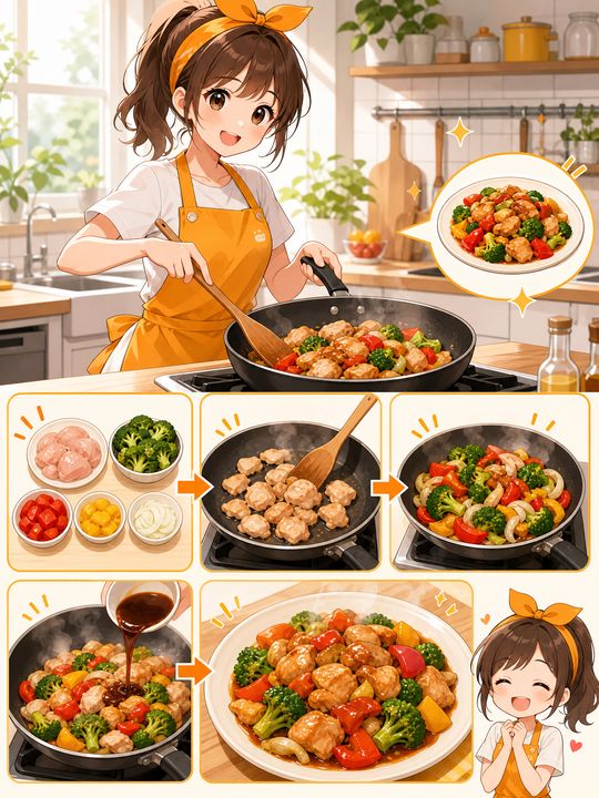 麻豆-烹饪生活动漫教程
